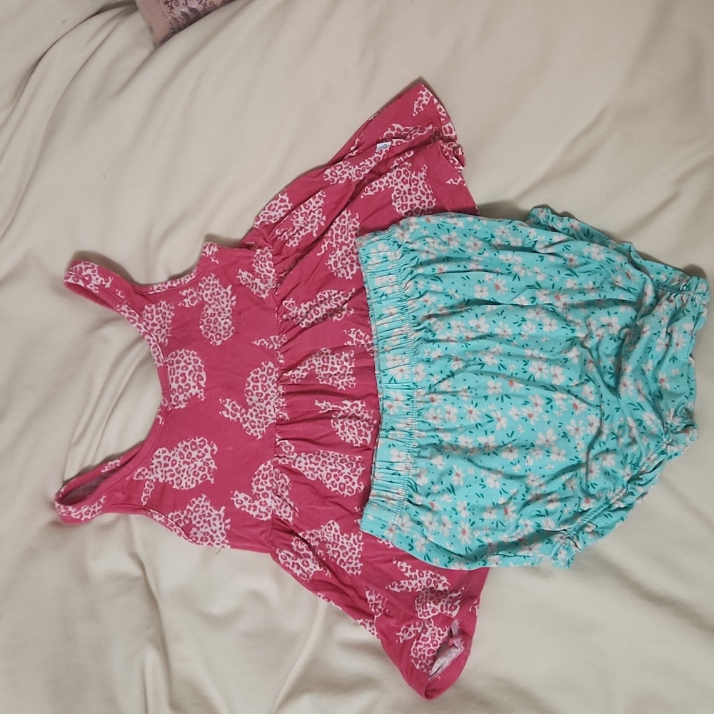 LANA BUNNY Peplum/Bummie Set